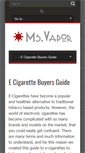 Mobile Screenshot of msvapor.com